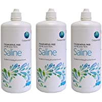 Solución salina Cooper Vision sin conservantes- 3 frascos de 360 ml